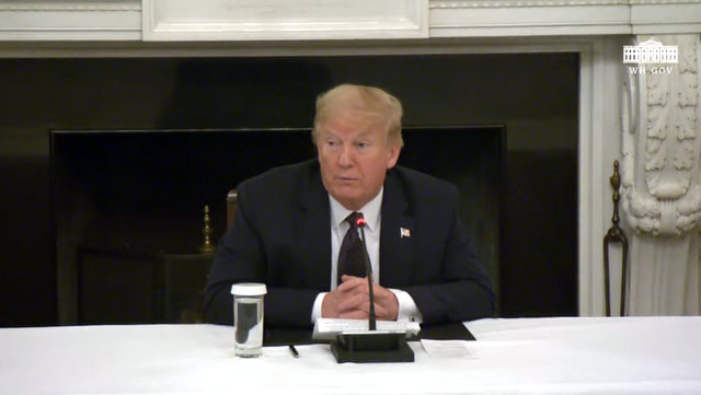President Trump in Roundtable with Restaurant Executives & Comments on Taking Hydroxychloroquine