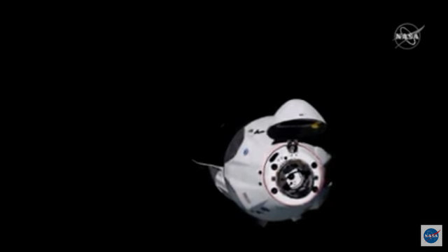 NASA Astronauts Arrive at the International Space Station on SpaceX Spacecraft