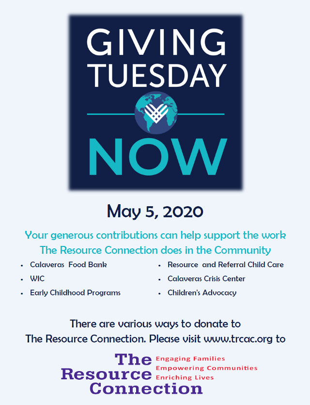 Support The Resource Connection on Giving Tuesday!