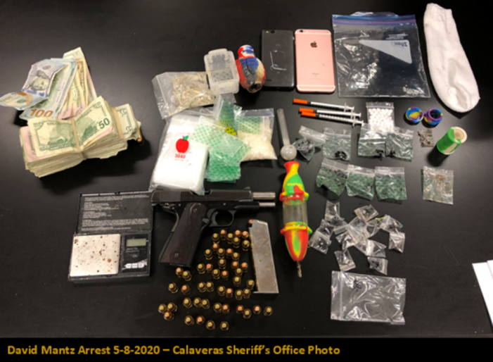 Valley Springs Resident Arrested on Weapons and Drug Charges in Lodi, CA