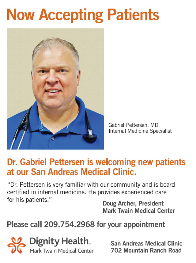 Dr. Gabriel Pettersen Now Accepting New Patients at San Andreas Medical Clinic