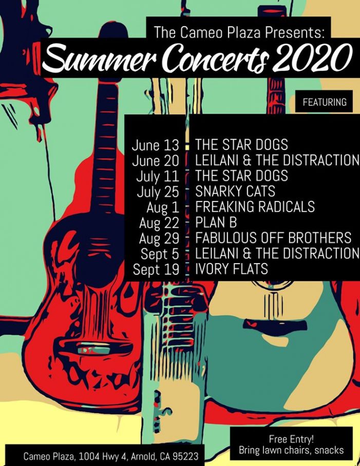 The Cameo Plaza 2020 Concert Series Starts Tonight