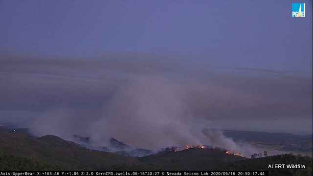ALERT Wildfire Cameras…Latest Walker Fire Pictures and Also Time Lapse