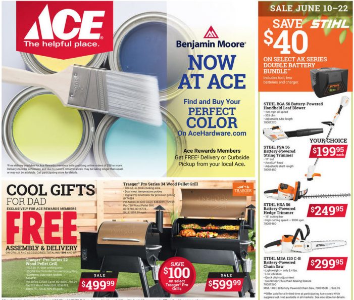 The Big Father’s Day at Ace Home Center!