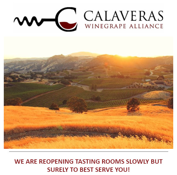 Calaveras Winery Tasting Rooms Come Back to Life