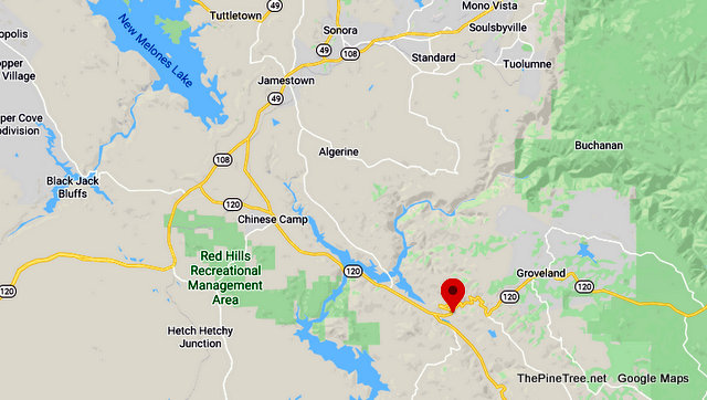 Traffic Update….Vehicle Recovery Underway Near Sr120 / New Priest Grade for Early Morning Collision