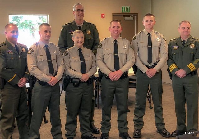 Four New Deputies Starting Their Careers in Tuolumne County