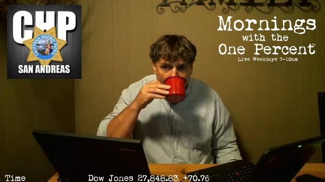 Mornings with the One Percent™ Was 9 till Noon Today…This Morning’s Replays are Below.