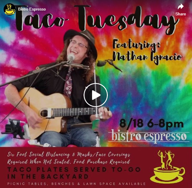 Taco Tuesday at Bistro Espresso Going on Now