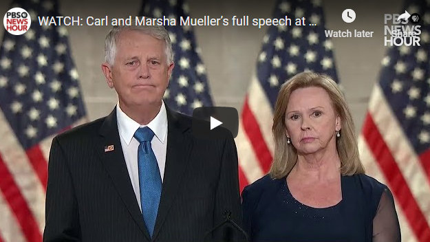 Carl & Marsha Mueller’s Speech at the Republican National Convention on Death of Daughter by ISIS