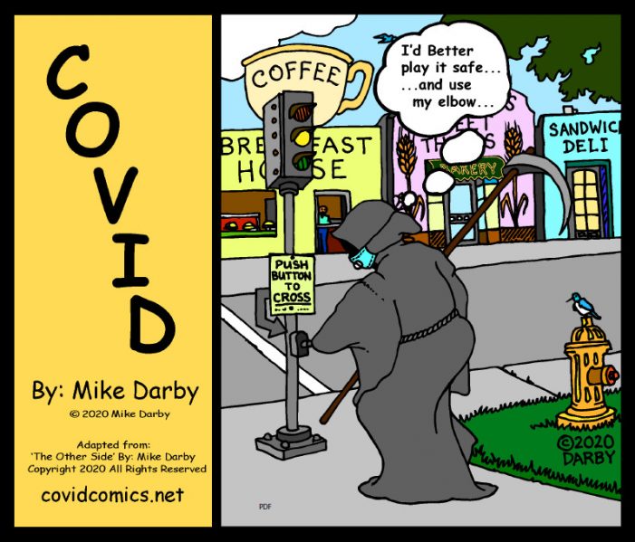 A Covid Comic ~ By Mike Darby
