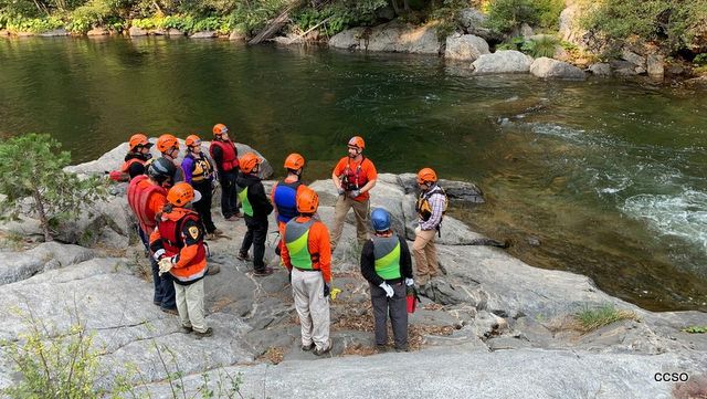 Search and Rescue Conducts Swift Water Training