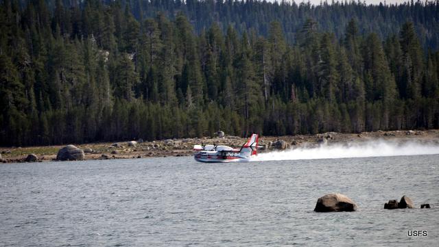 The Fork Fire Now 1,736 Acres, 7% Contained in Rubicon Canyon