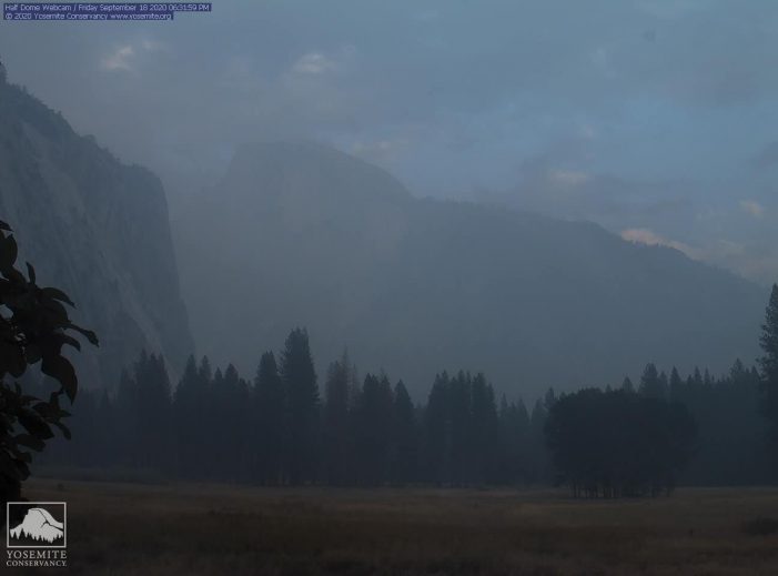 Yosemite National Park Remains Closed Due Significant Smoke Impacts and Hazardous Air Quality