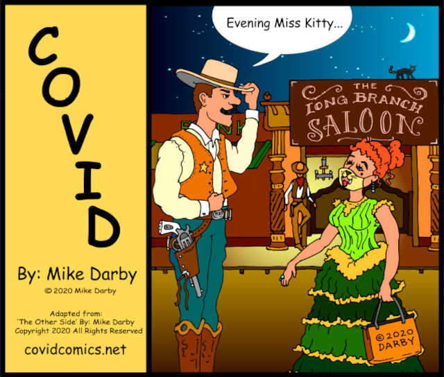 A Covid Comic ~ By Mike Darby