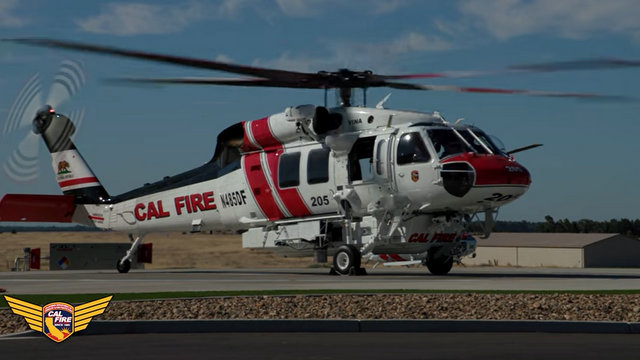 Columbia Air Attack Base New Firehawk Helicopter Training Underway