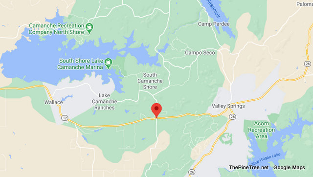 Traffic Update….Hwy 12 Blocked, Localized Power Outage as Excavator Downs Power Lines in Burson Area