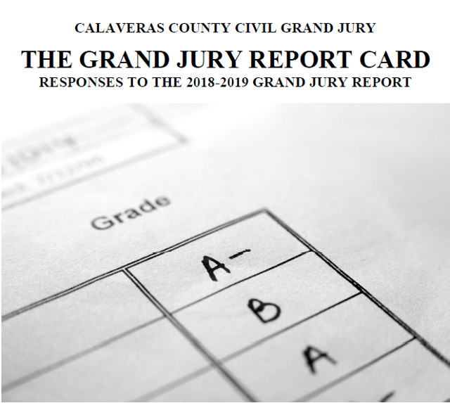 Calaveras County Grand Jury’s Grand Jury Report Card