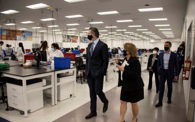 Governor Newsom Cuts Ribbon on California’s New Laboratory, Which Will Increase State’s COVID-19 Testing Capacity and Reduce Turnaround Times