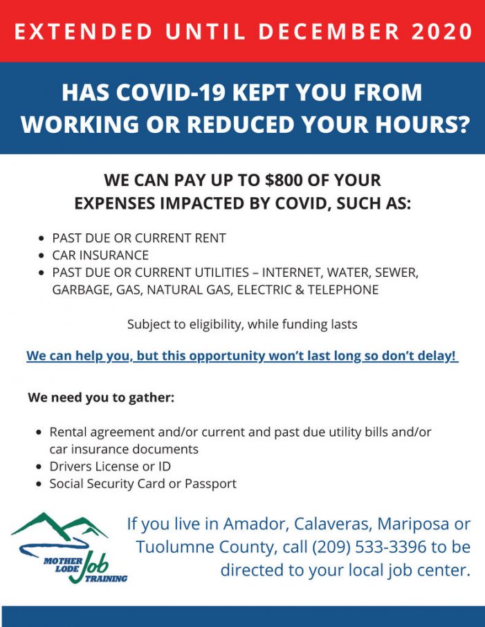 Funding Available to Assist with Rent and Utility Payments for Individuals That Have Been Impacted By COVID-19