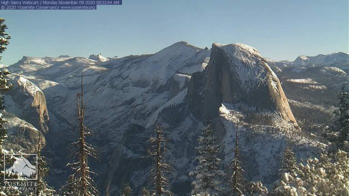 Winter Arrives to Yosemite High Country