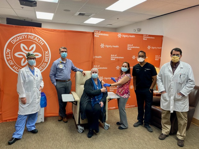Dignity Health Mark Twain Medical Center Staff Receive COVID-19 Vaccines