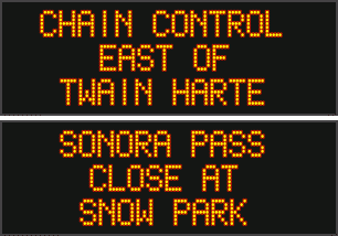 Chain Controls in Effect on 88, 4 & 108, Complete Conditions Update on Local Roads Below