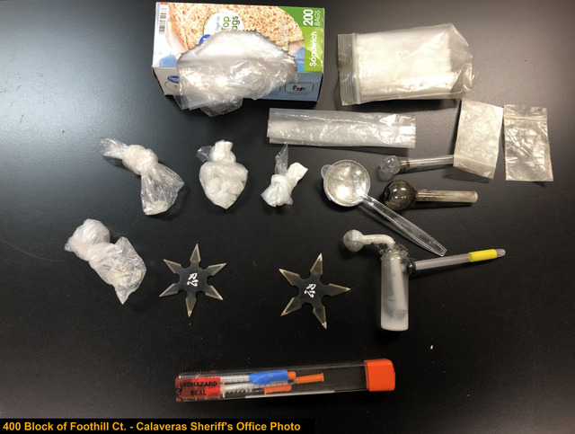 Calaveras Narcotics Enforcement Unit & Probation Arrest