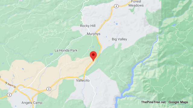 Traffic Update….Roadway Blocked by Possible Injury Collision Near Sr4 / Holiday Mine Rd