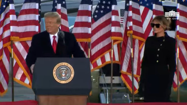 President Donald J. Trump Departure Ceremony