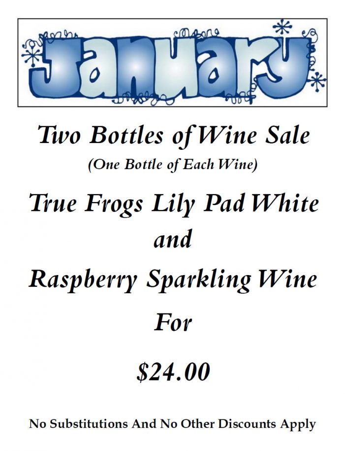 Celebrate 2021 with January December Wine Specials from Black Sheep Winery!