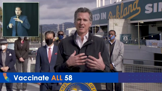 Governor Newsom Provided an Update on COVID-19 and Vaccine Distribution