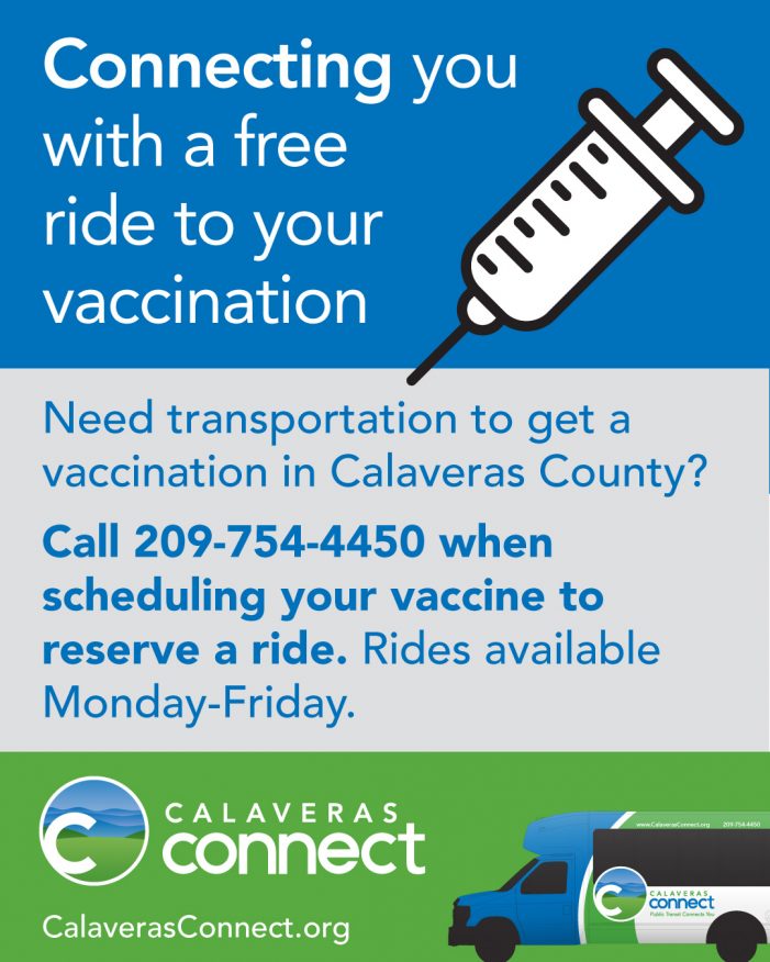 Connecting the Community with Free Rides to Vaccinations
