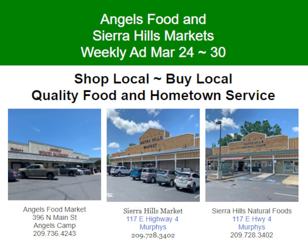 ﻿Angels Food and Sierra Hills Markets Weekly Ad Mar 24 ~ 30