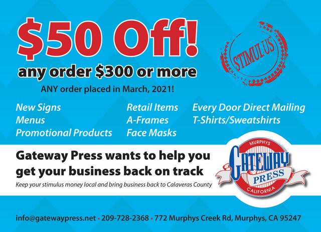 Gateway Press Can Help Your Business Spring Into Action!  Shop Local!