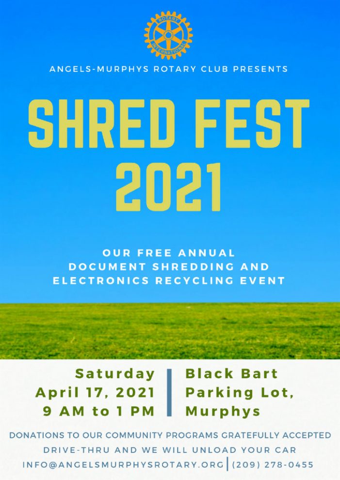 Shred Fest 2021 is April 17…Going On Now!
