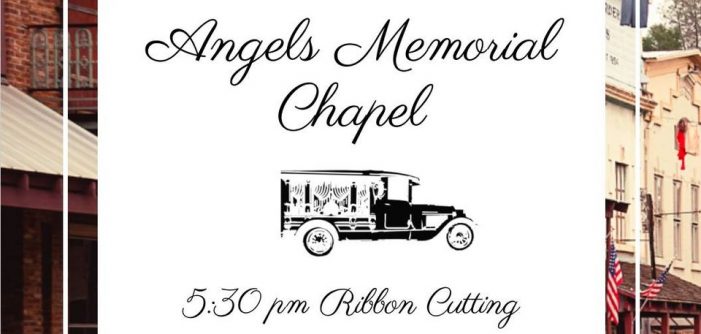 Public Invited to Angels Memorial Chapel’s Grand Opening & Ribbon Cutting