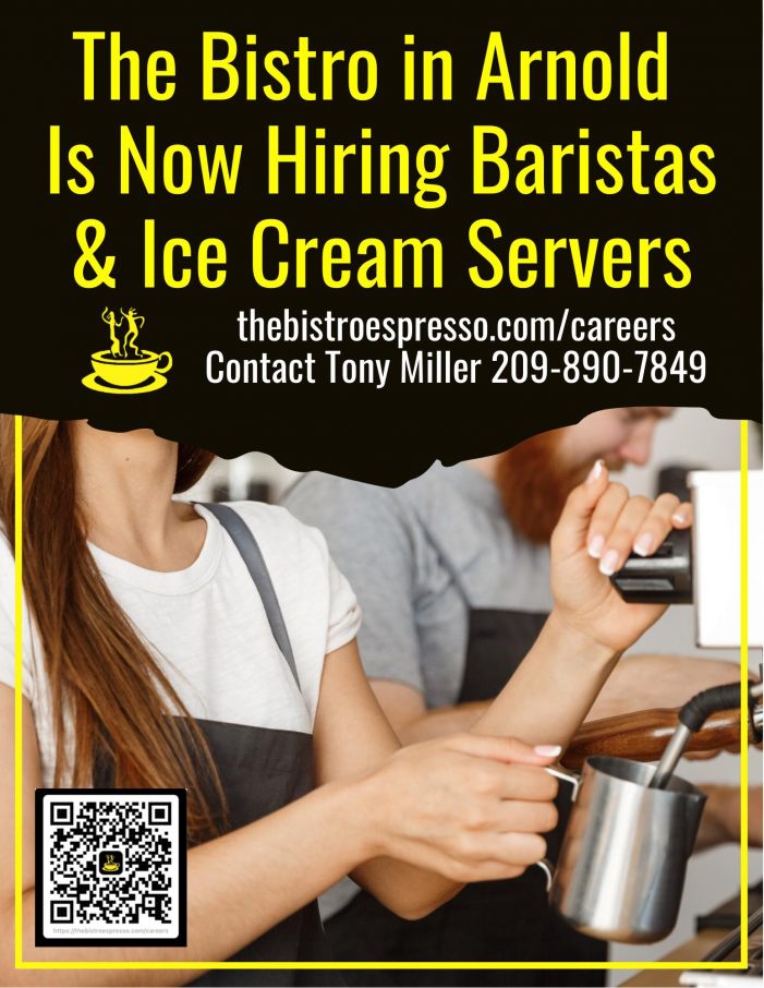 Bistro Espresso in Arnold Now Hiring New Team Members