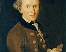 A Bit of Wisdom from Immanuel Kant