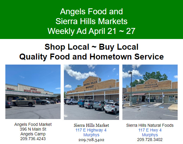 Angels Food and Sierra Hills Markets Weekly Ad April 21 ~ 27
