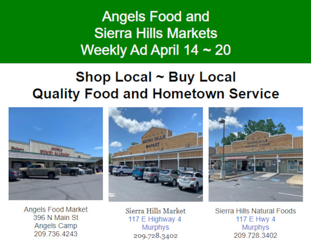 Angels Food and Sierra Hills Markets Weekly Ad April 14 ~ 20