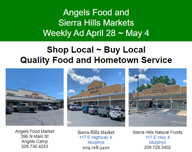 Angels Food and Sierra Hills Markets Weekly Ad April 28 ~ May 4