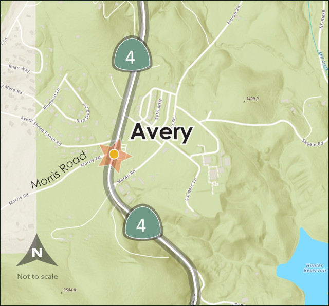 One-Way Traffic Control on State Route 4 in Avery for Culvert Replacement