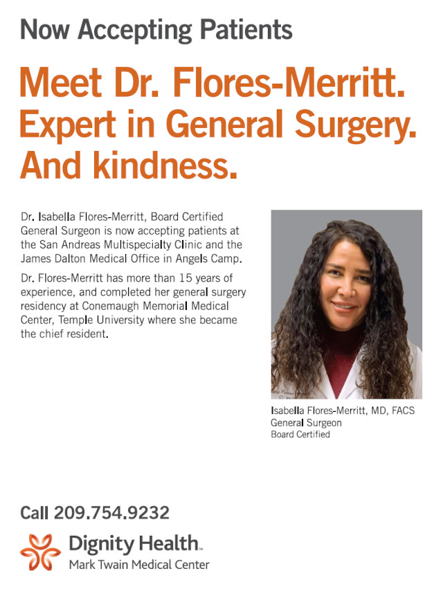 Now Accepting Patients, Meet Dr. Flores-Merritt. Expert in General Surgery and Kindness.