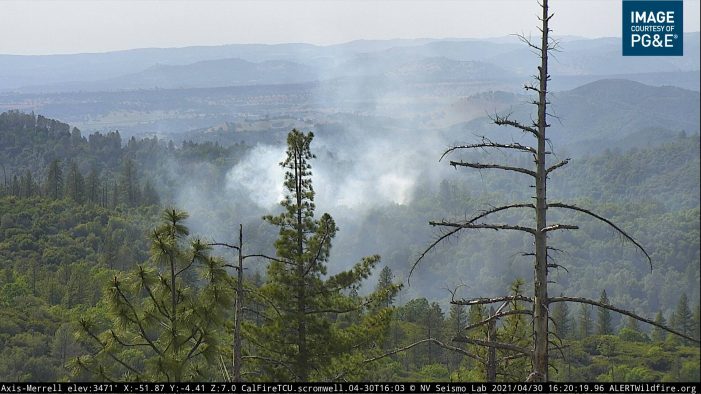 Traffic & Fire Update…Two Acre Vegetation Fire Off of Wards Ferry Road & Hwy 120