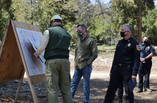Governor Newsom Tours Sierra Fuel Break, Highlights Agreement with Legislative Leaders on $536 Million Wildfire Package