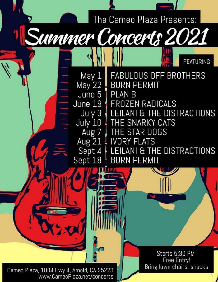 The Cameo Plaza Summer Concert Series Continues Tonight!
