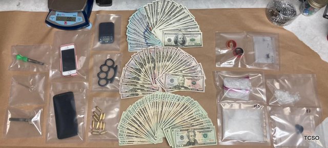 Drug Sales Suspect & Passenger with Large Amounts of Drugs Arrested