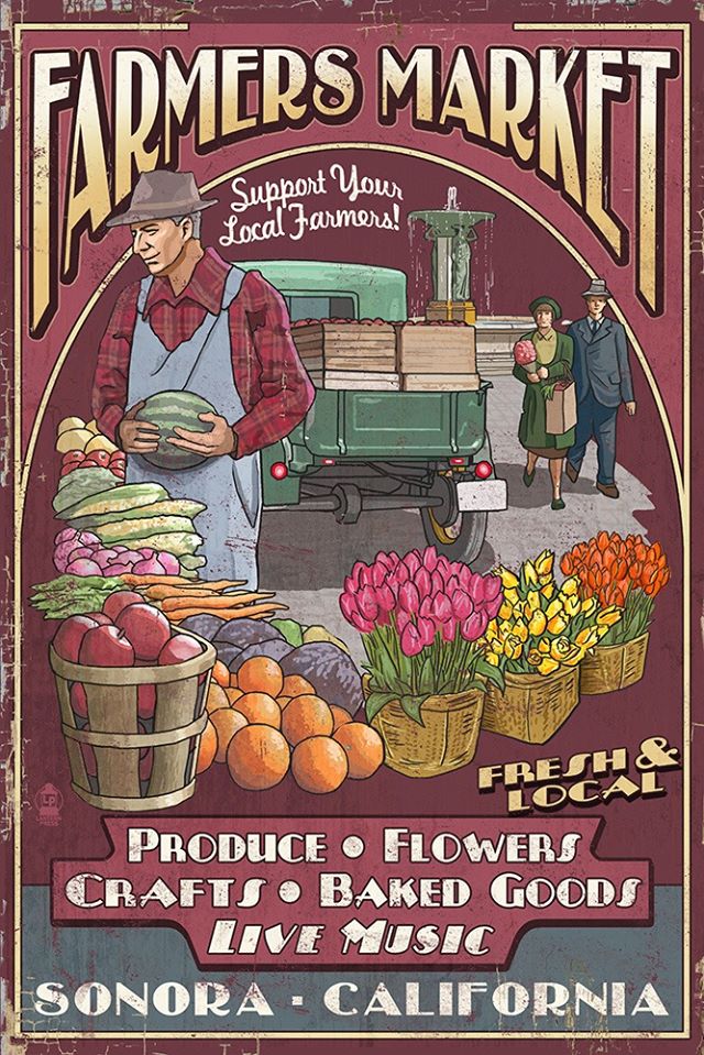 The Sonora Farmers Market Season Begins May 15th