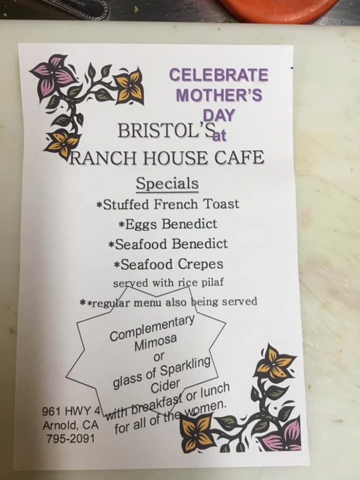 Celebrate Mother’s Day at Bristol’s Ranch House Cafe